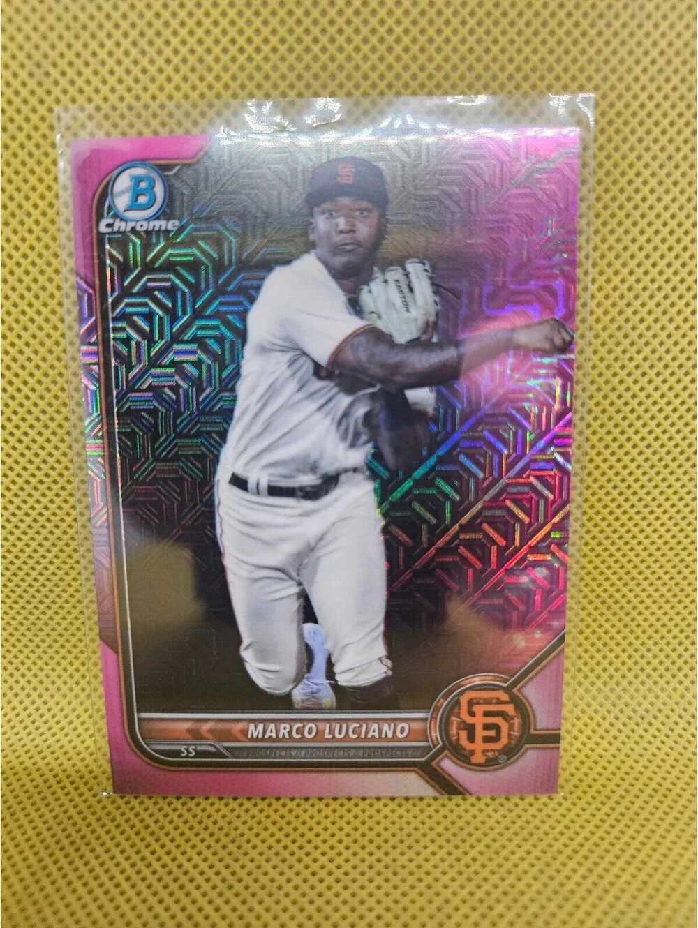 Marco Luciano [Pink Mega Box Mojo] #BCP-247 -2022 Bowman Chrome Prospects-No/199